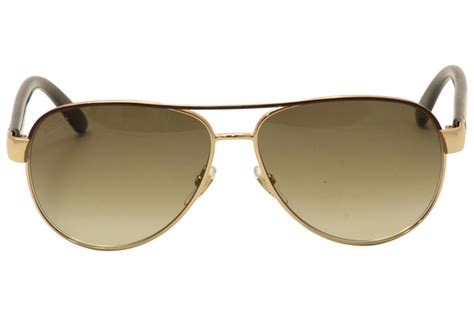 gucci women's gg 4239 aviator sunglasses with glitter temples|Gucci GG 4239 Sunglasses 00jk Ivory Gold Authorized Dealer.